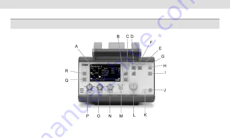 Dräger Oxylog 2000 plus Скачать руководство пользователя страница 6