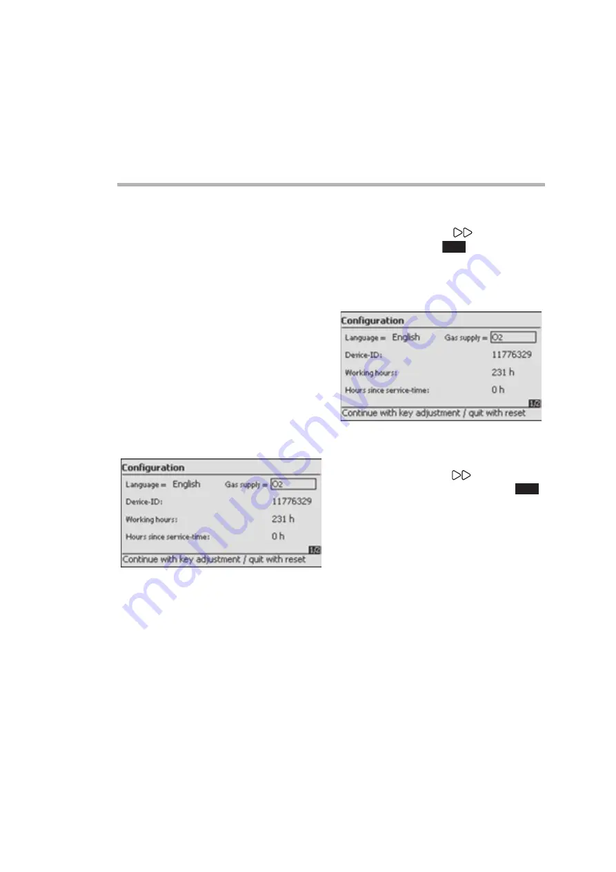 Dräger Oxylog 3000 Instructions For Use Manual Download Page 77