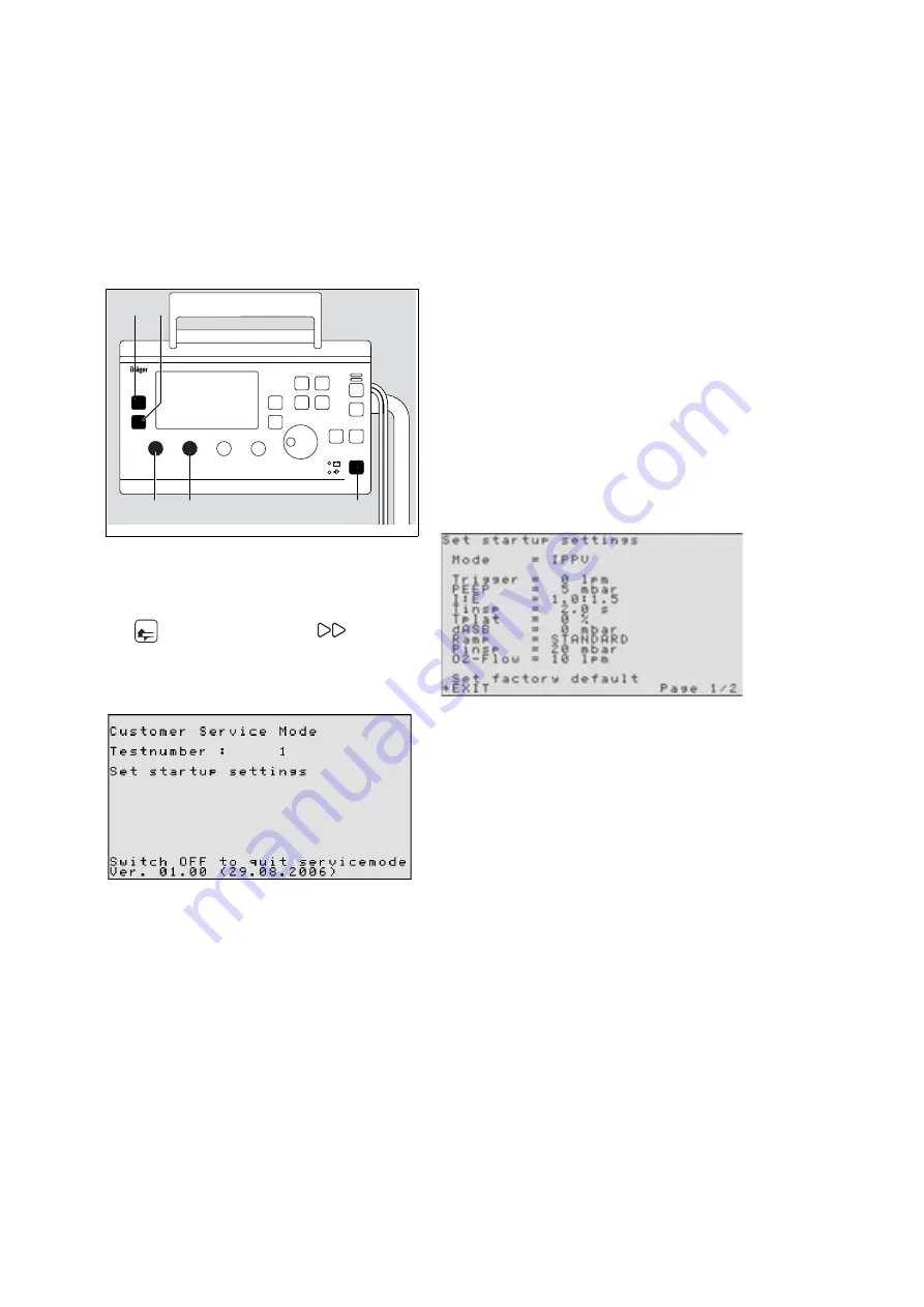 Dräger Oxylog 3000 Instructions For Use Manual Download Page 80