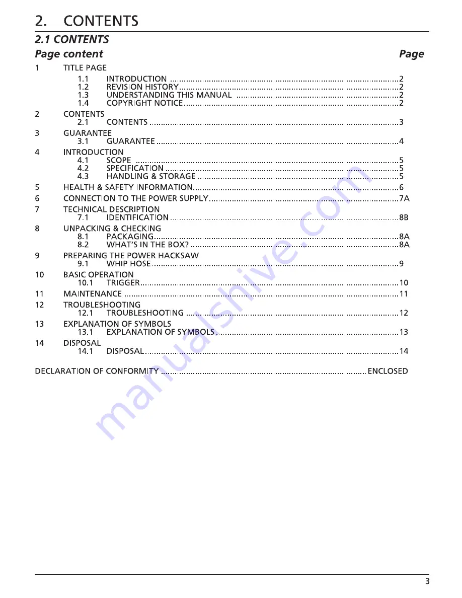 Draper ABSSG Instructions For Download Page 3