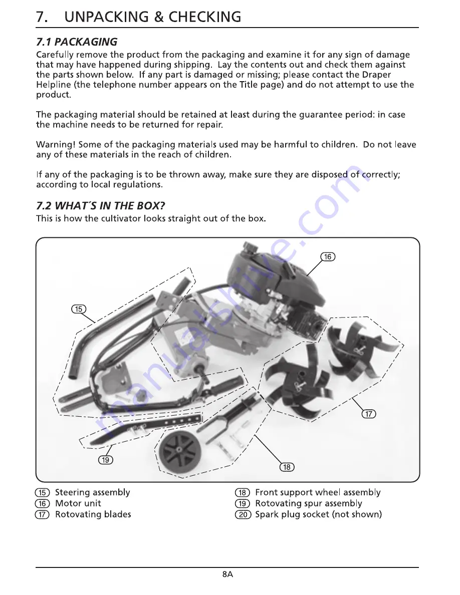 Draper CP138 Скачать руководство пользователя страница 10