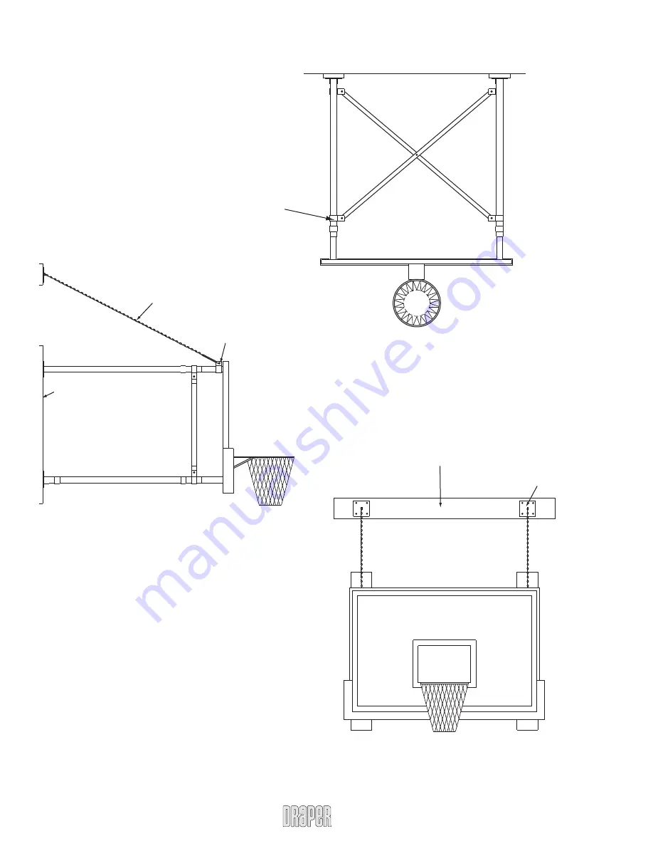 Draper EZ FOLD Installation Instructions Manual Download Page 14