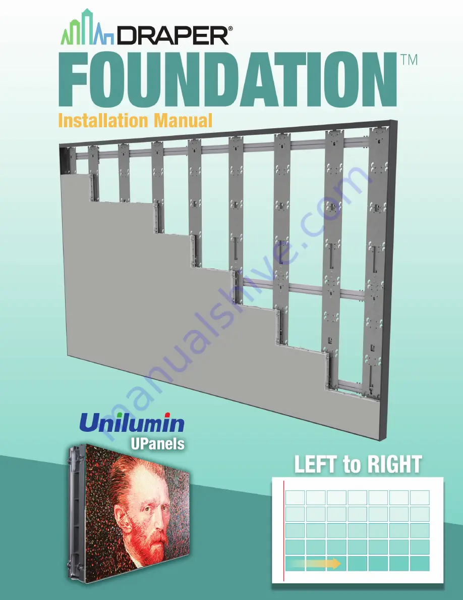 Draper Foundation Installation Manual Download Page 1