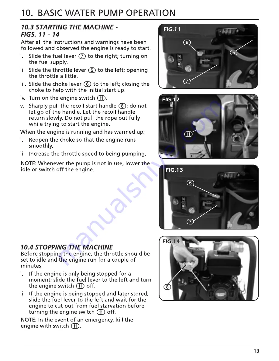 Draper PWP51 Instructions Manual Download Page 15