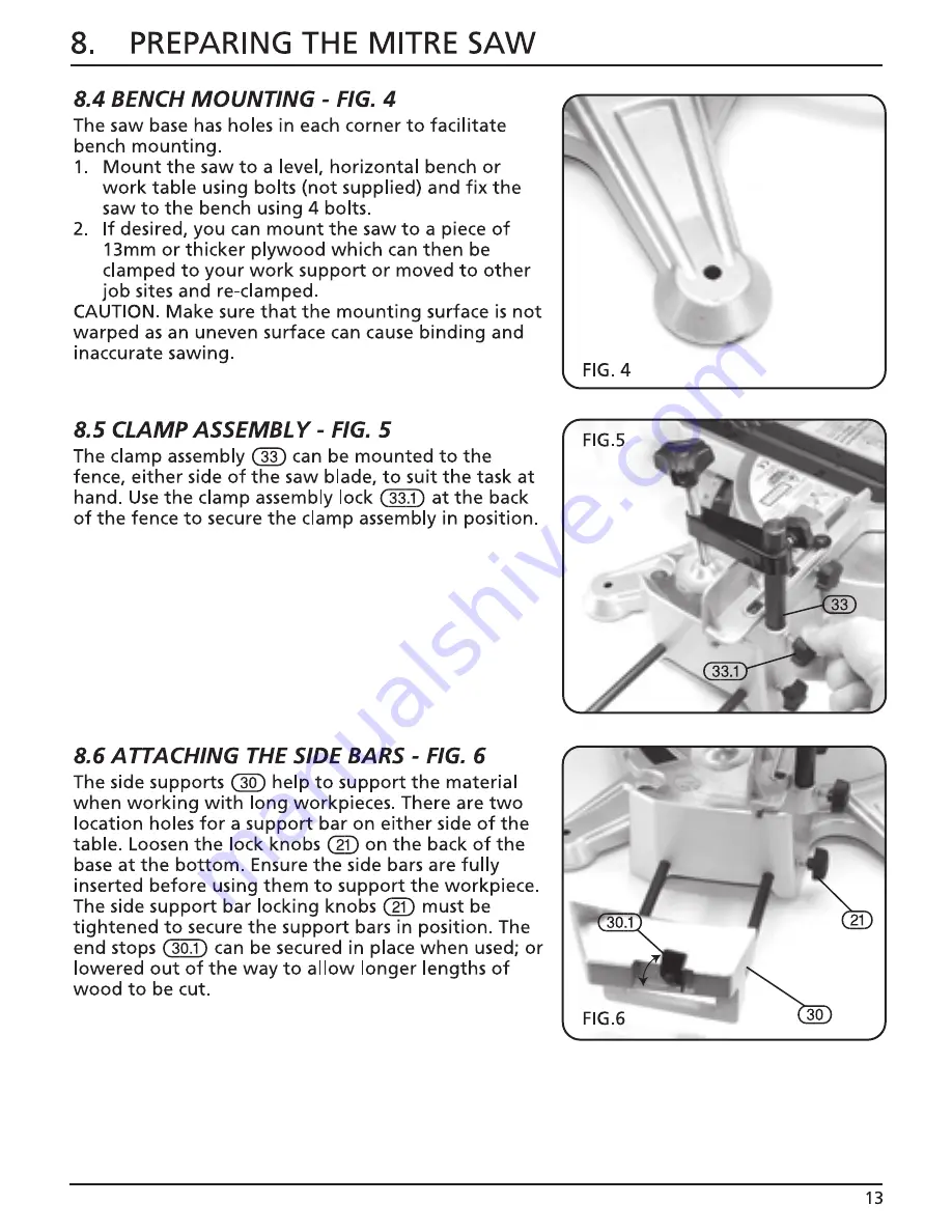 Draper SMS250AB Instructions Manual Download Page 15