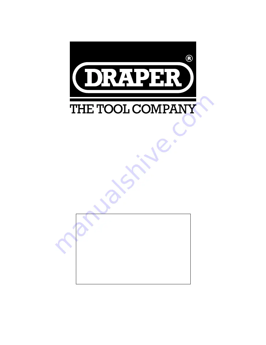 Draper VC300 Instructions Manual Download Page 12