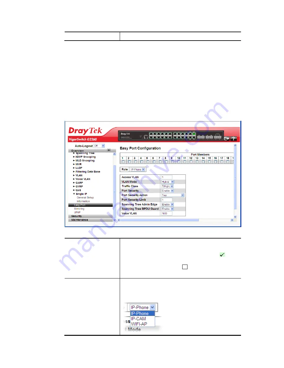 Draytek P2261 User Manual Download Page 167