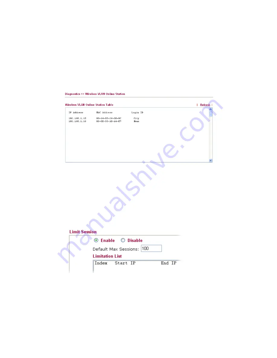 Draytek Vigor 2910 User Manual Download Page 189