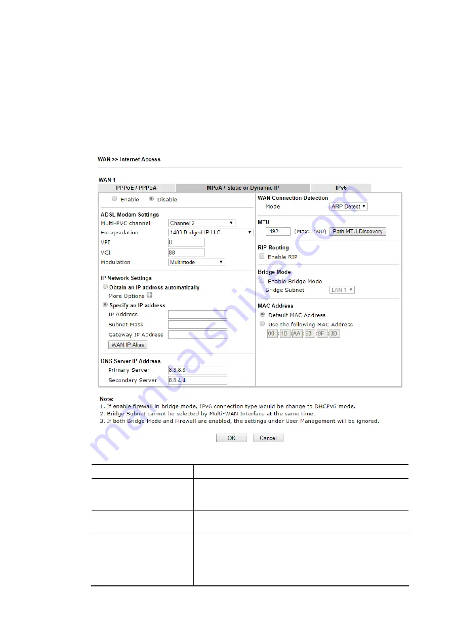 Draytek Vigor2620 Series User Manual Download Page 83