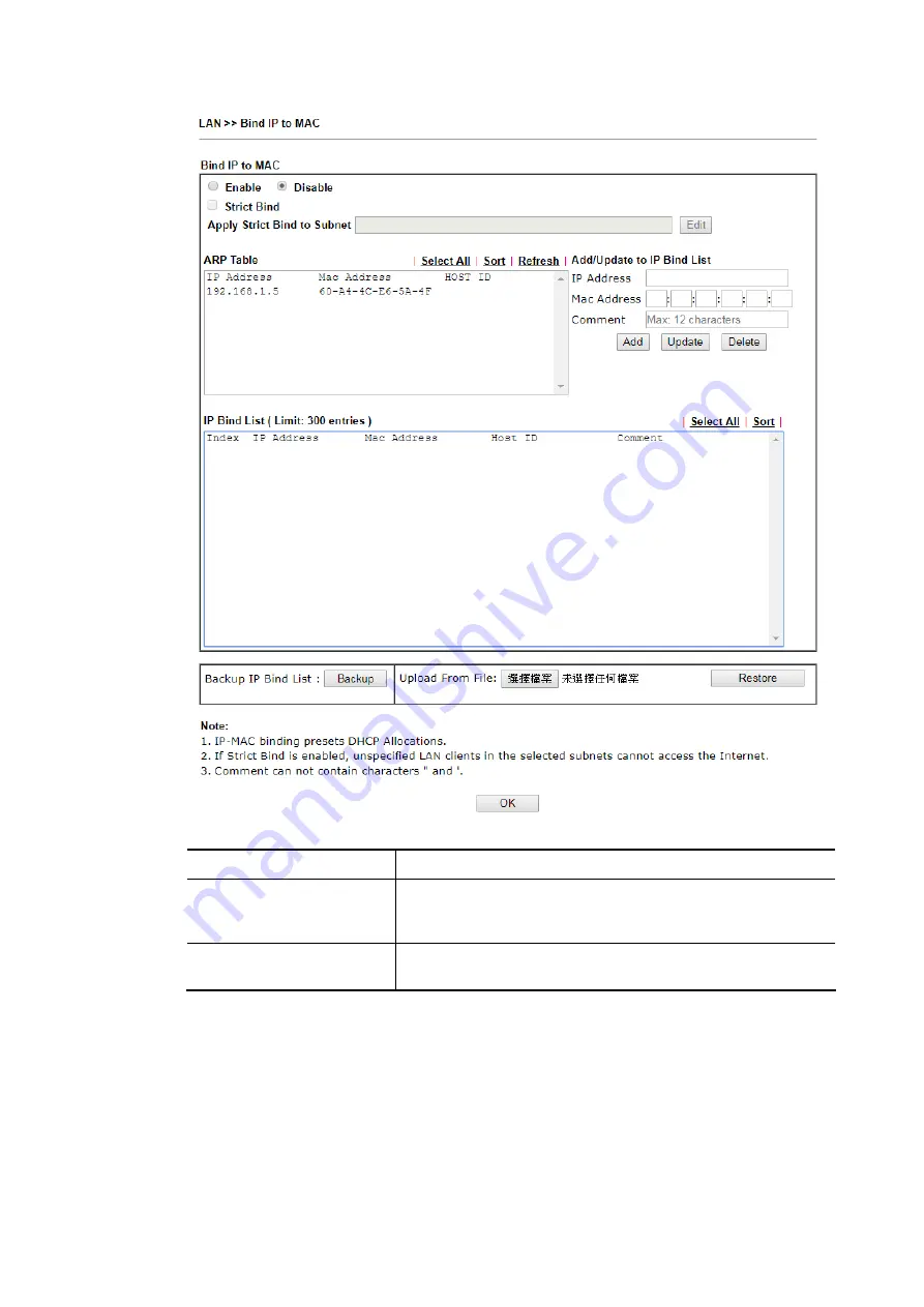 Draytek Vigor2620 Series User Manual Download Page 133