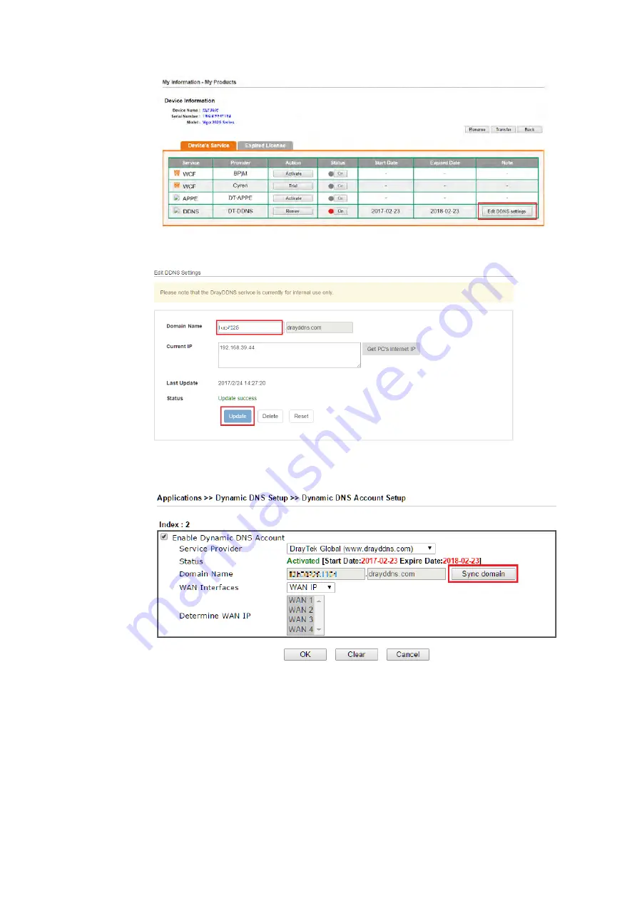 Draytek Vigor2620 Series User Manual Download Page 163