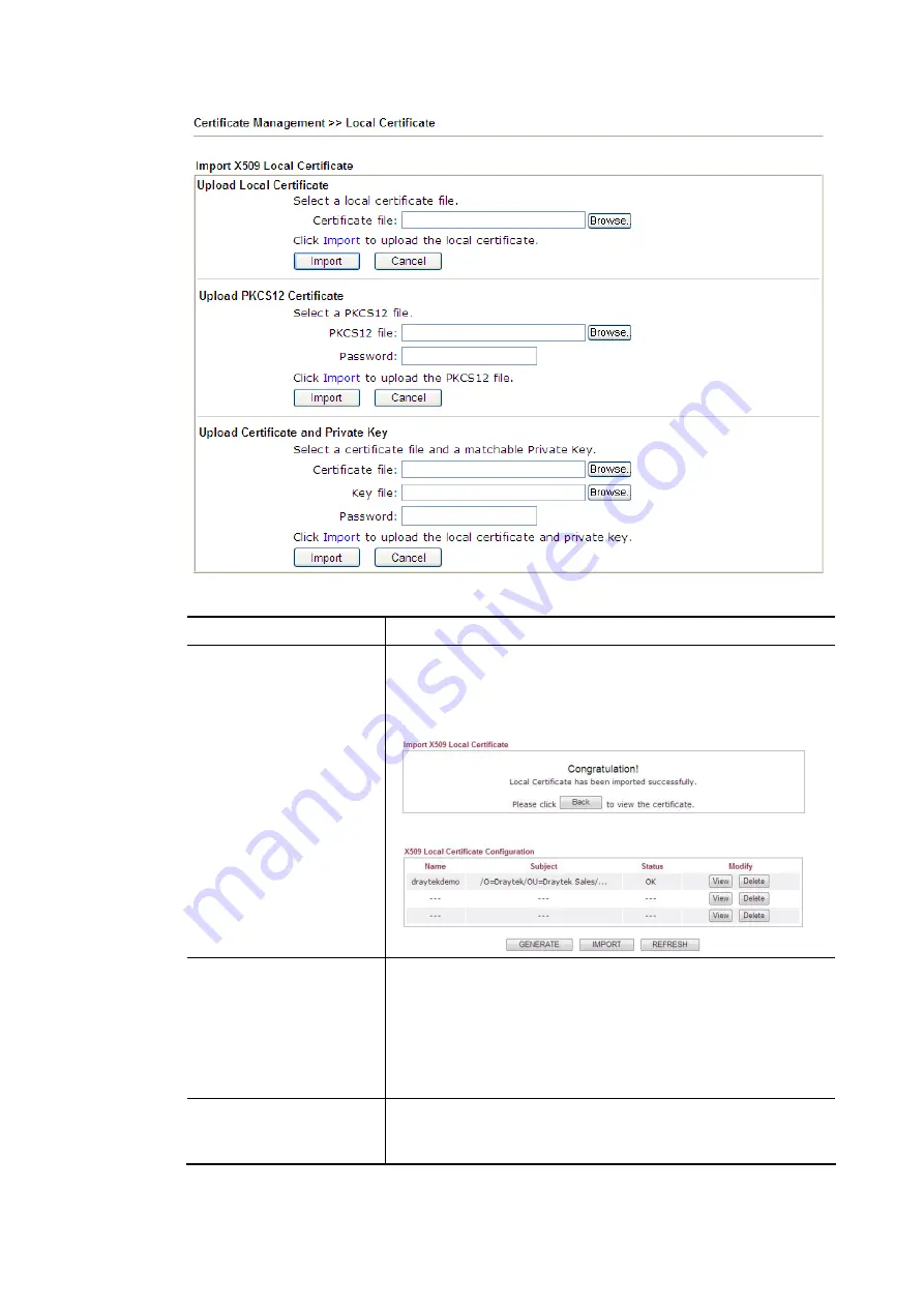 Draytek Vigor2620 Series User Manual Download Page 242