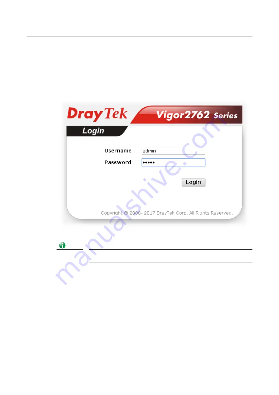 Draytek Vigor2762 series Скачать руководство пользователя страница 25