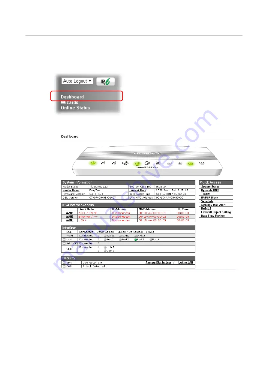 Draytek Vigor2762 series Скачать руководство пользователя страница 28