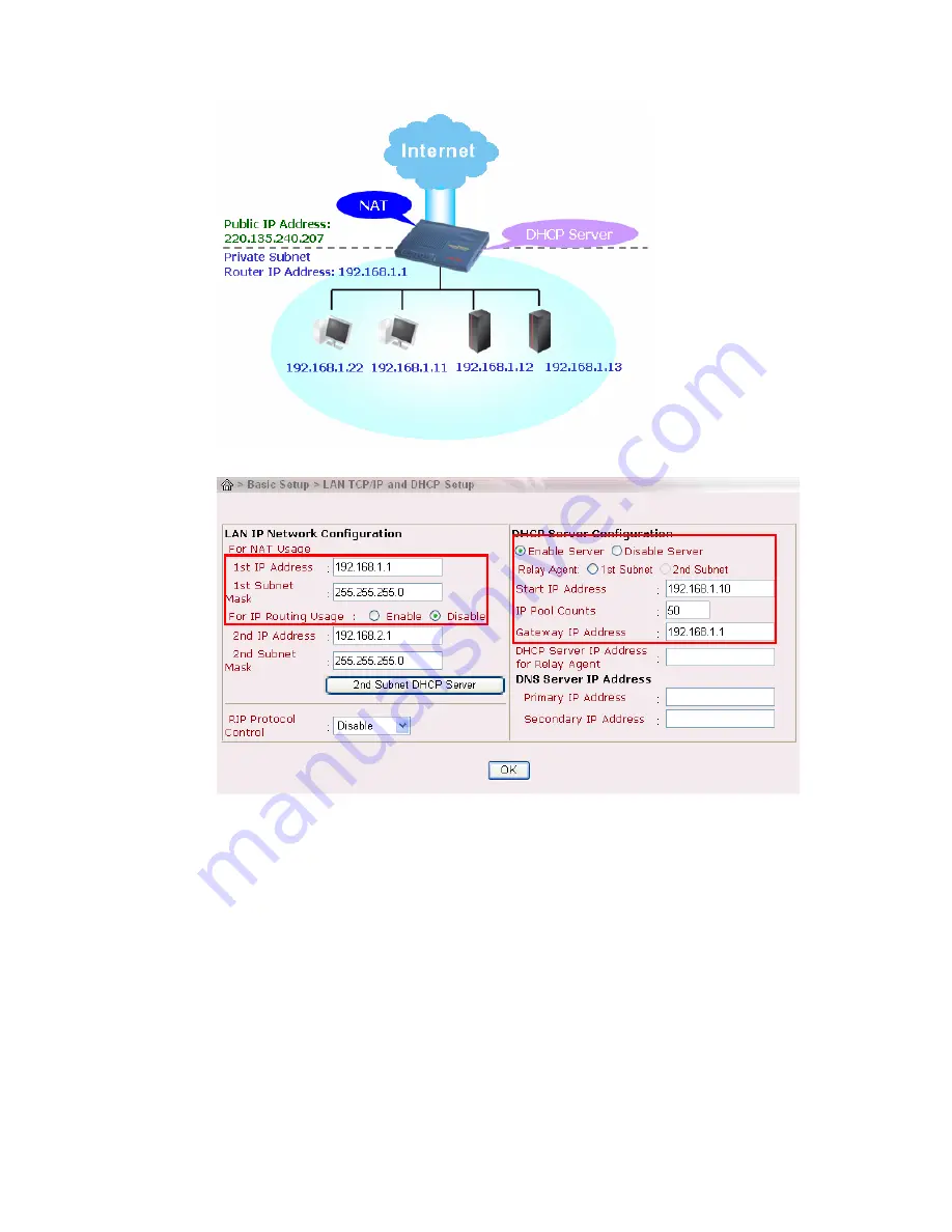 Draytek Vigor2900 Series Security Router User Manual Download Page 158