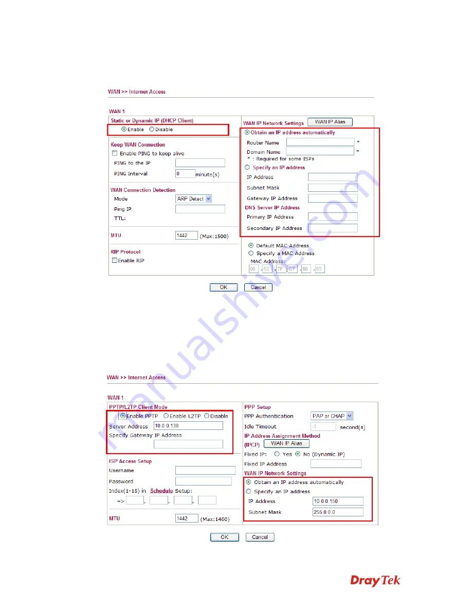 Draytek Vigor2955 User Manual Download Page 30