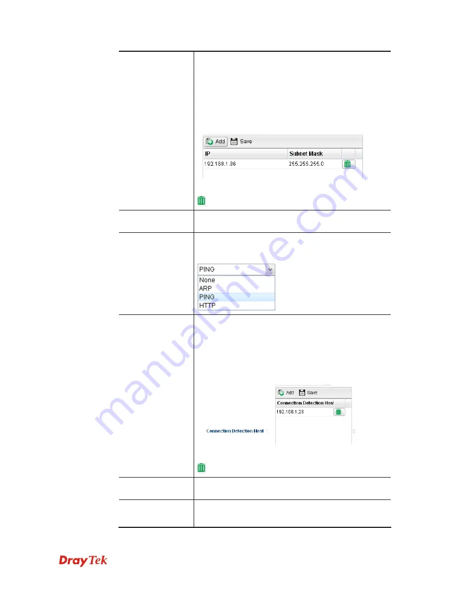 Draytek Vigor300B User Manual Download Page 40