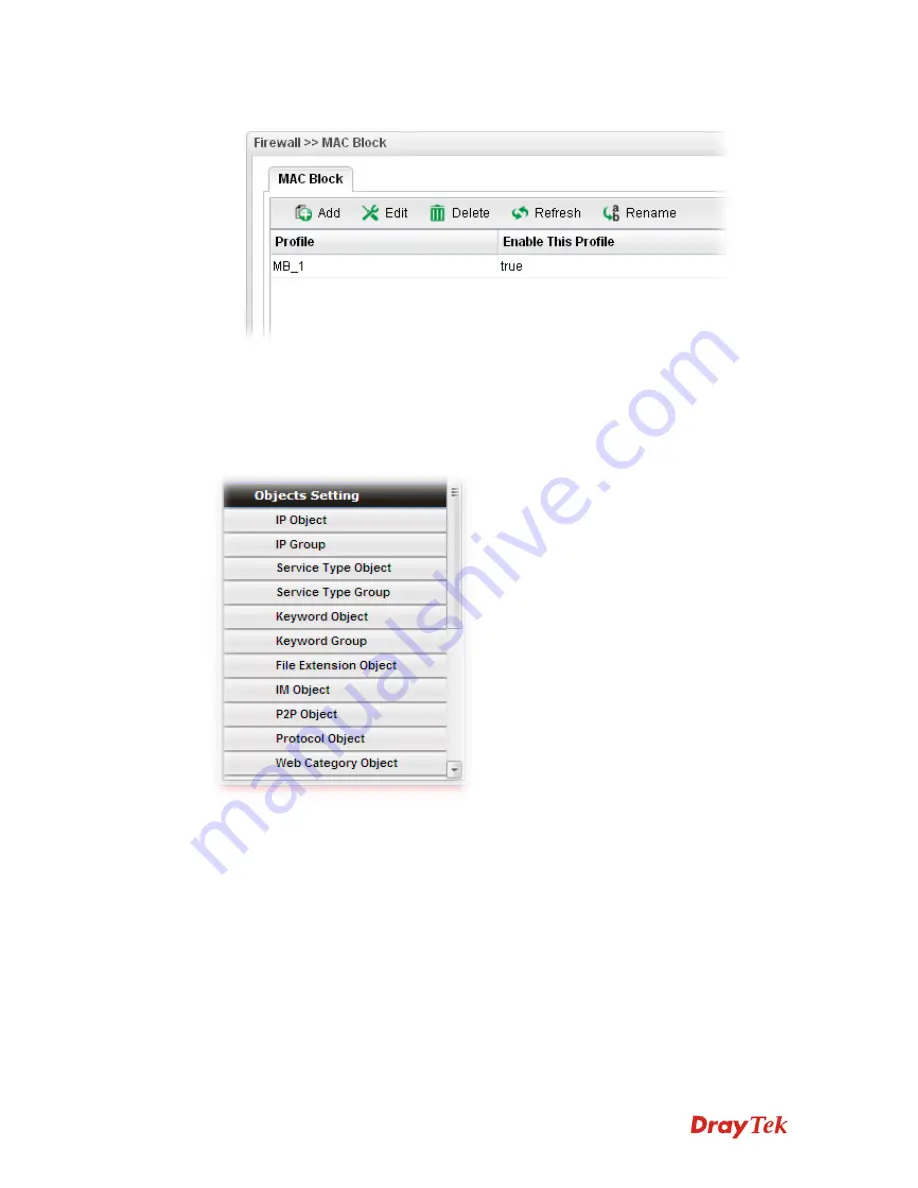 Draytek Vigor300B User Manual Download Page 117