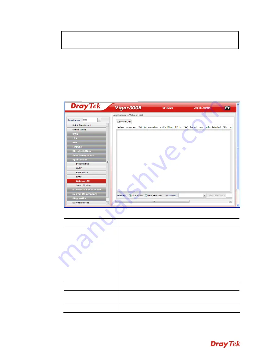 Draytek Vigor300B User Manual Download Page 169