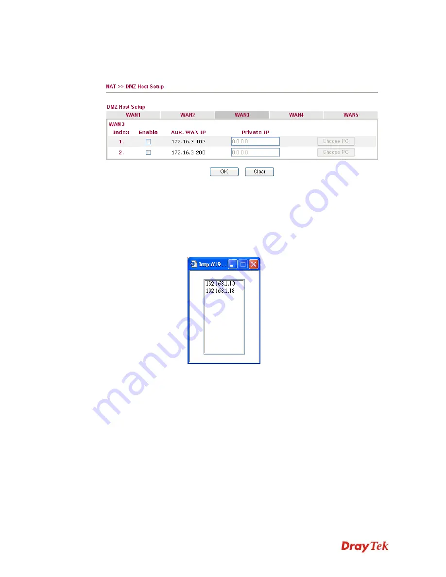 Draytek Vigor3200 Series User Manual Download Page 134