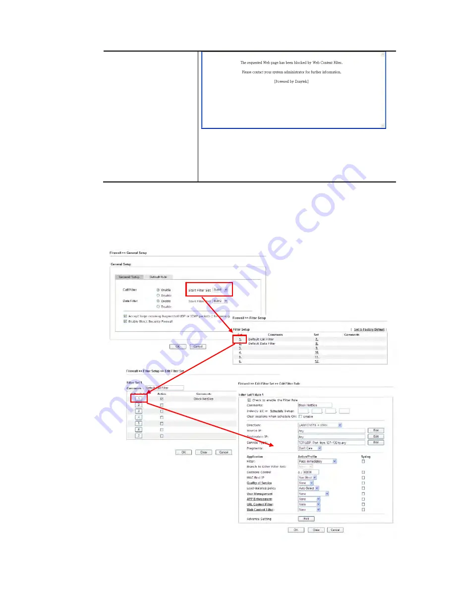 Draytek VIGOR3220 SERIES User Manual Download Page 309