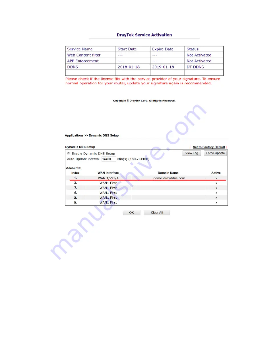 Draytek Vigor3910 Series User Manual Download Page 142