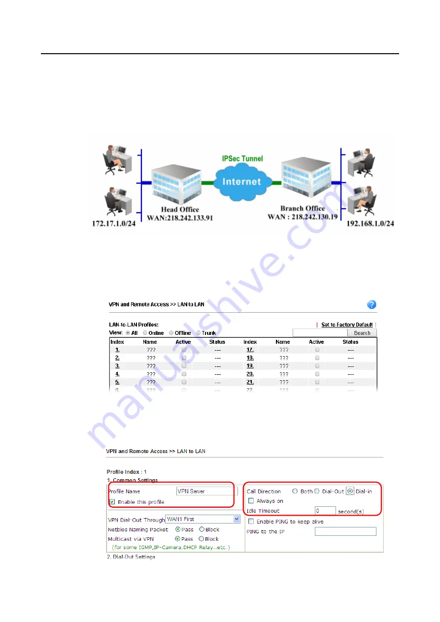 Draytek Vigor3910 Series User Manual Download Page 203