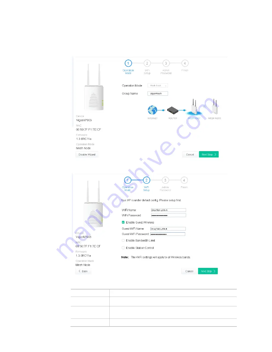 Draytek VigorAP 903 Скачать руководство пользователя страница 30