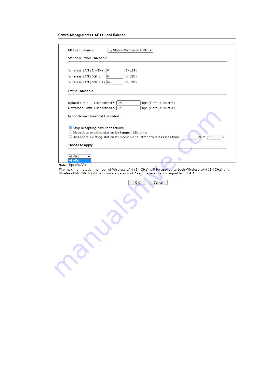 Draytek VigorAP 906 User Manual Download Page 116