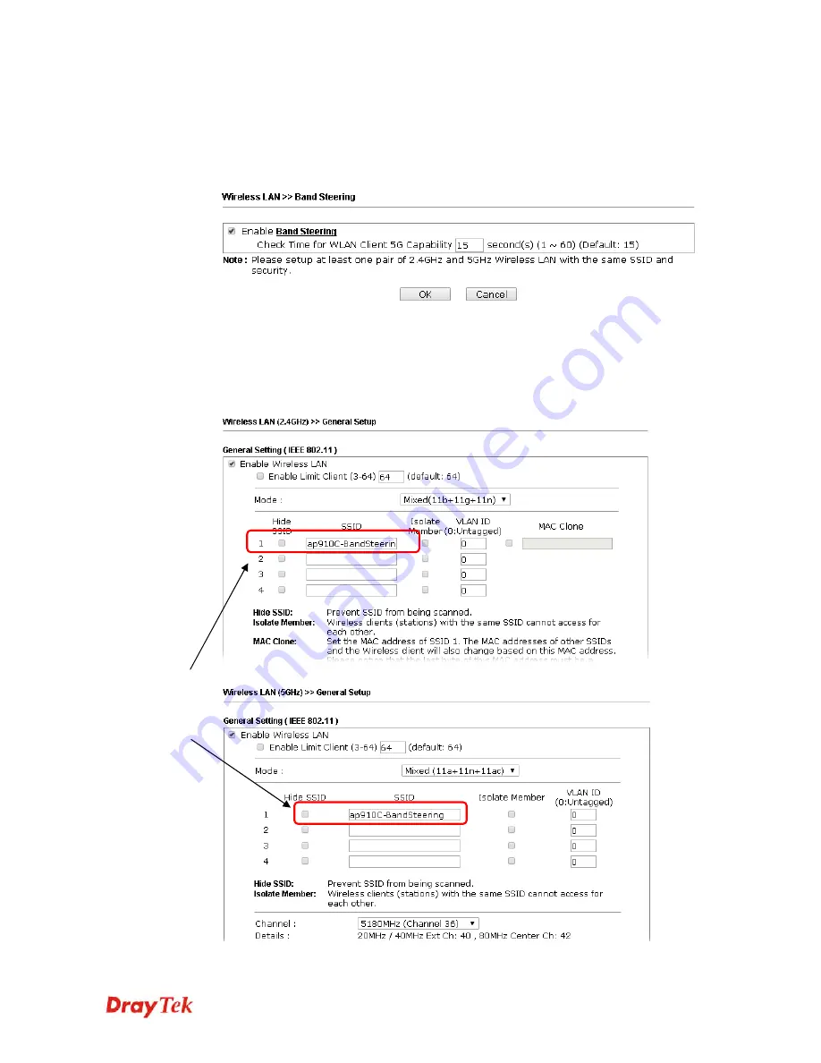 Draytek VigorAP 910C User Manual Download Page 121