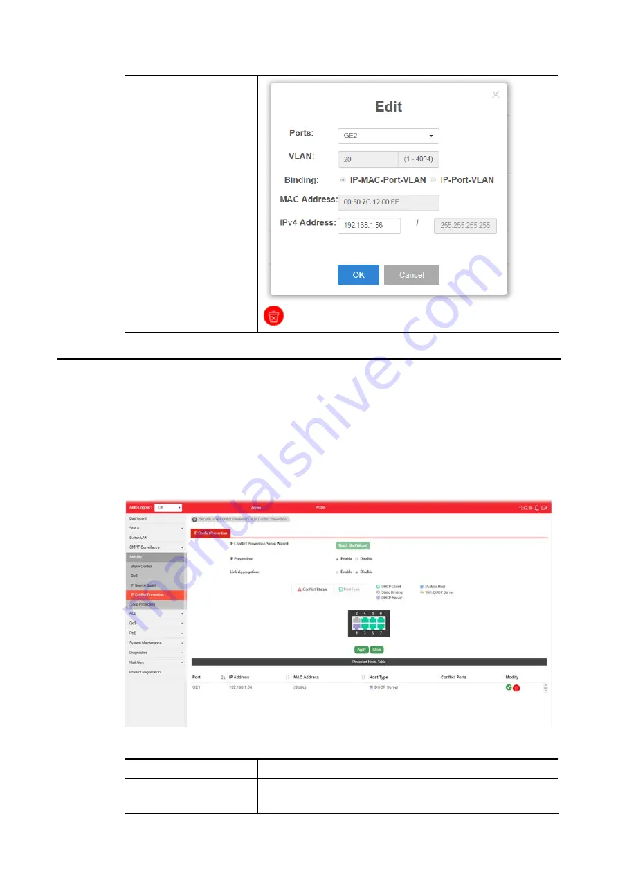 Draytek VigorSwitch P1085 User Manual Download Page 89