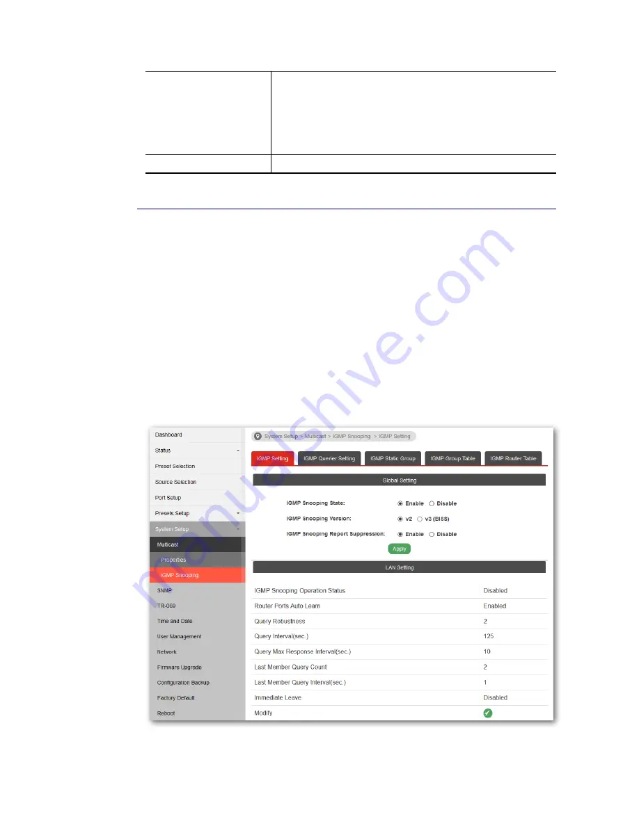 Draytek VigorSwitch V1281 User Manual Download Page 39