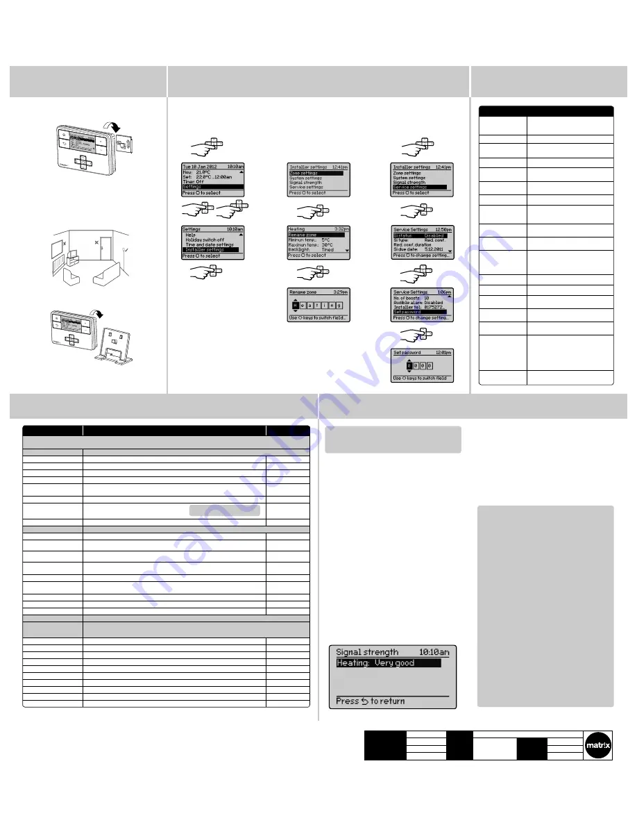 Drayton MiStat P710R Installation Manual Download Page 2