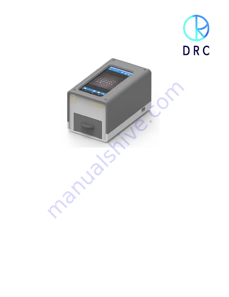 DRC J-Mini Pro Quick Start Manual And User Manual Download Page 1