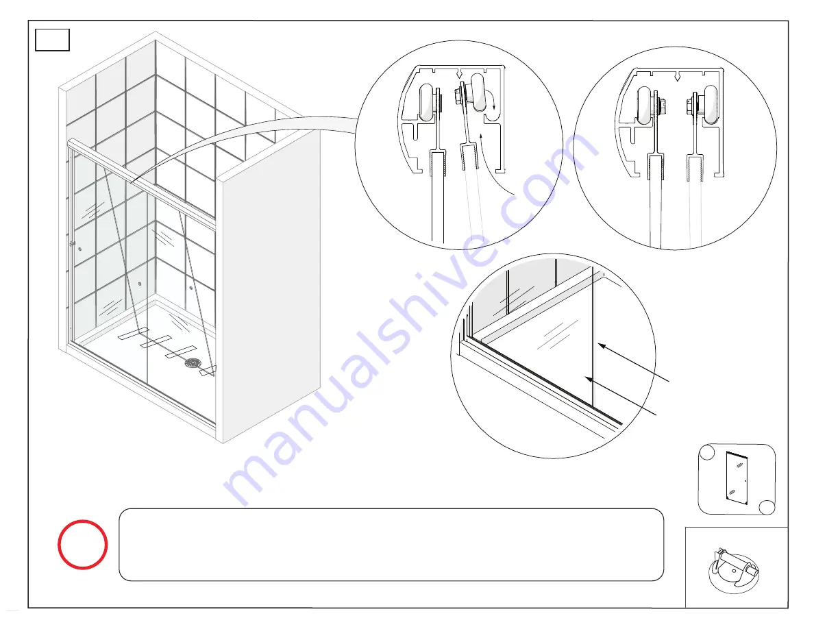 Dreamline Alliance Pro LT SDAT48W700 Installation Instructions Manual Download Page 22