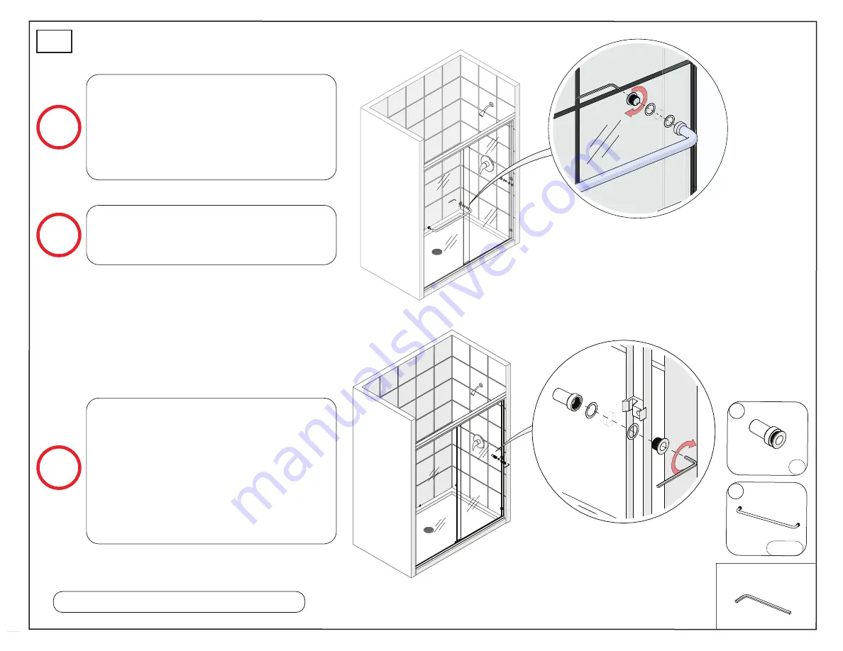 Dreamline Alliance Pro LT SDAT48W700 Installation Instructions Manual Download Page 25