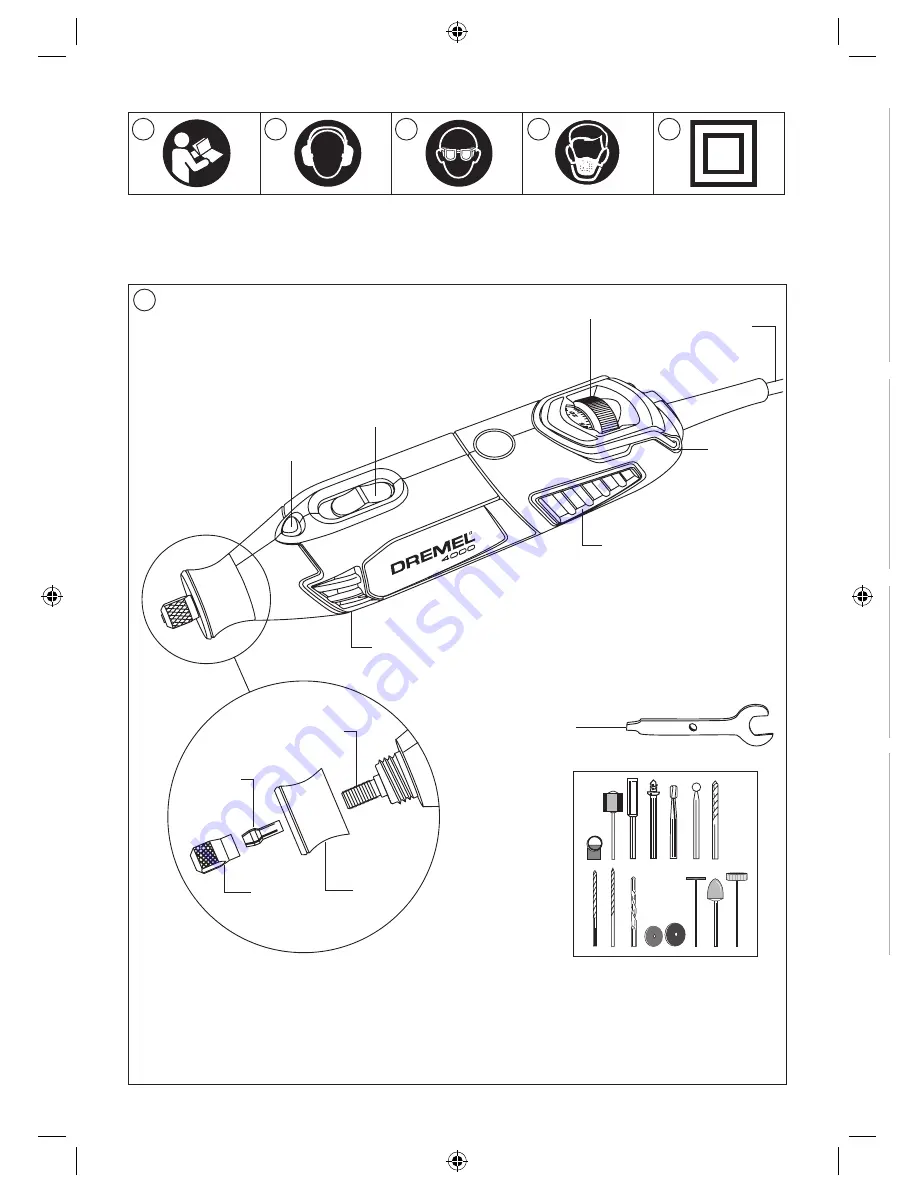 Dremel 4000 Скачать руководство пользователя страница 2