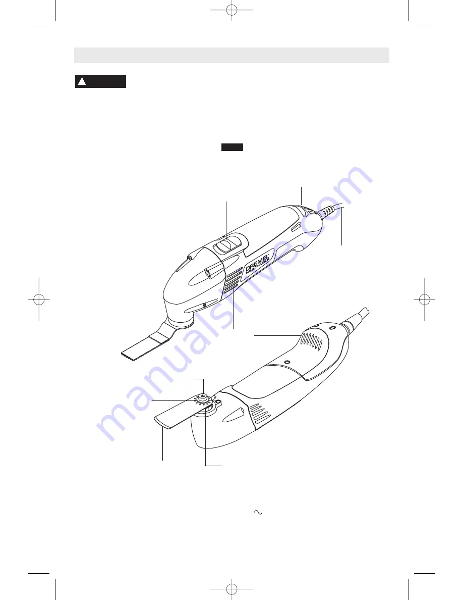 Dremel 6300 Operating/Safety Instructions Manual Download Page 6