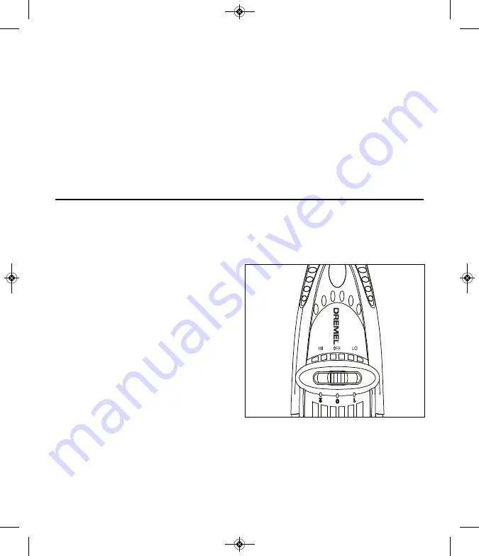 Dremel 7300PT Operation Instructions Manual Download Page 3