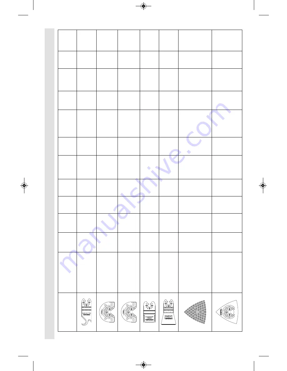 Dremel MM20V Operating/Safety Instructions Manual Download Page 64