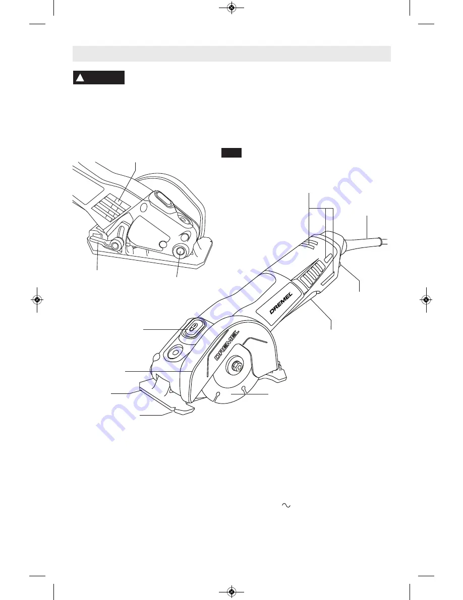 Dremel Ultra-Saw US40 Operating/Safety Instructions Manual Download Page 9