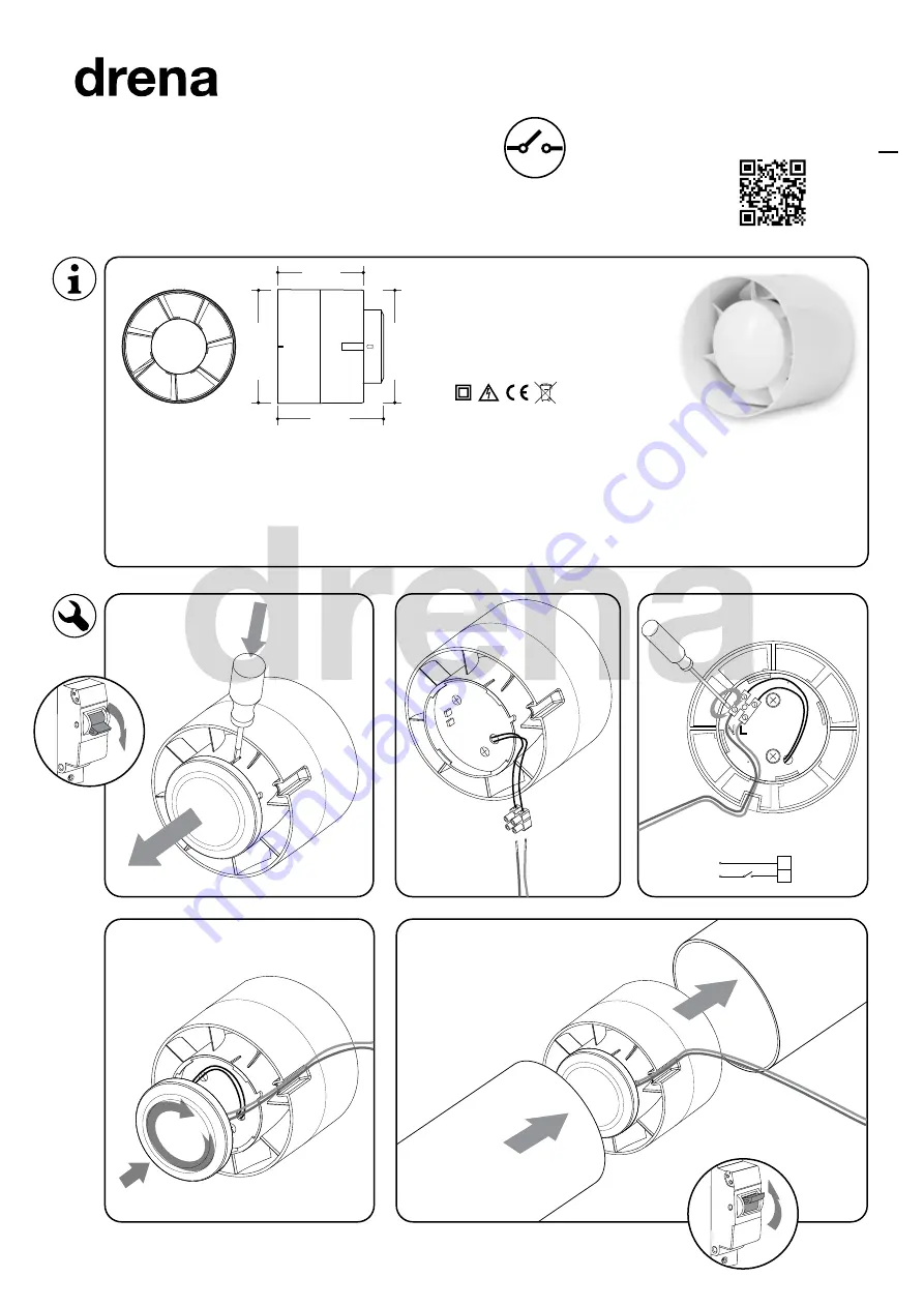 Drena Air 99635 Скачать руководство пользователя страница 1