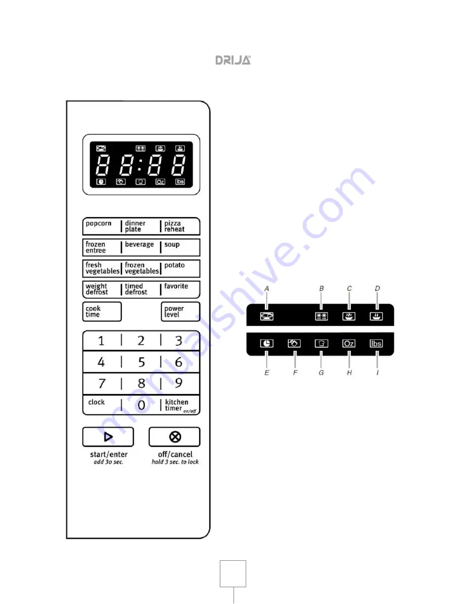 Drija Catania 45L User Manual Download Page 8