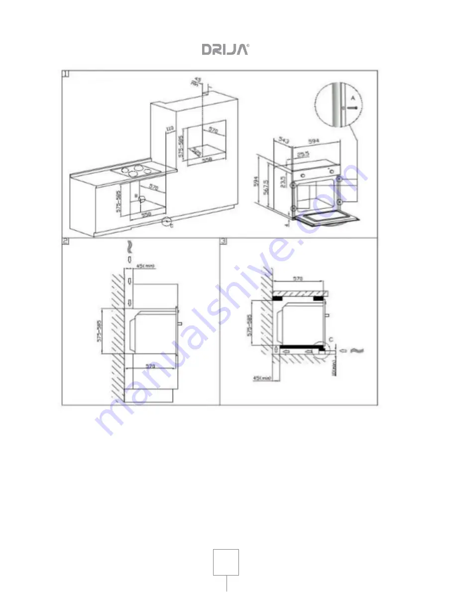 Drija OCEANIA 60 User Manual Download Page 8