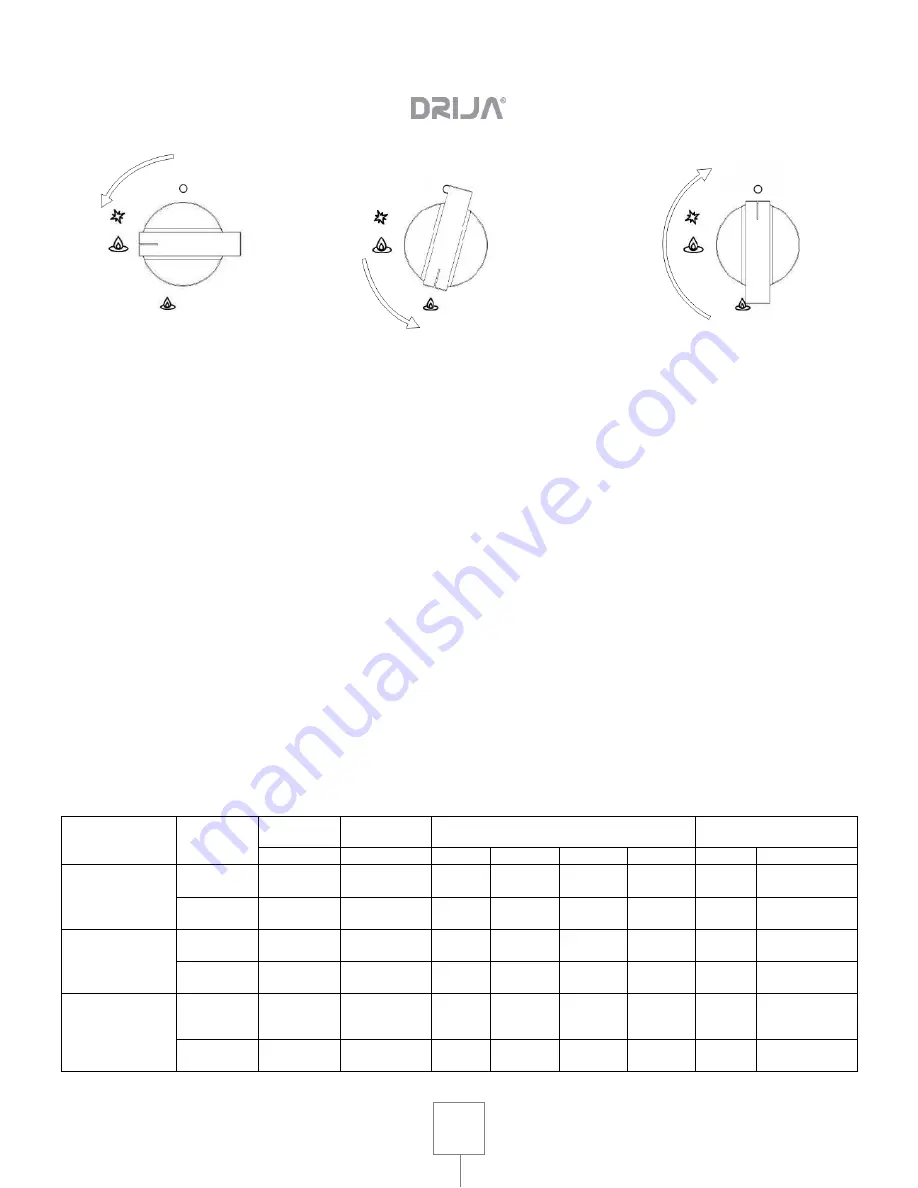 Drija Toscana 60 User Manual Download Page 17