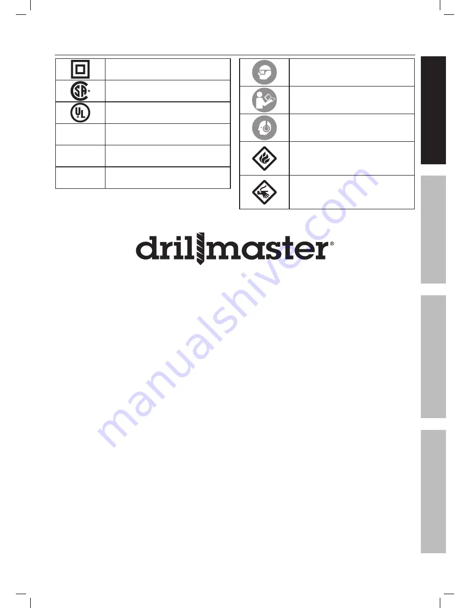 Drill Master 69645 Owner'S Manual & Safety Instructions Download Page 11