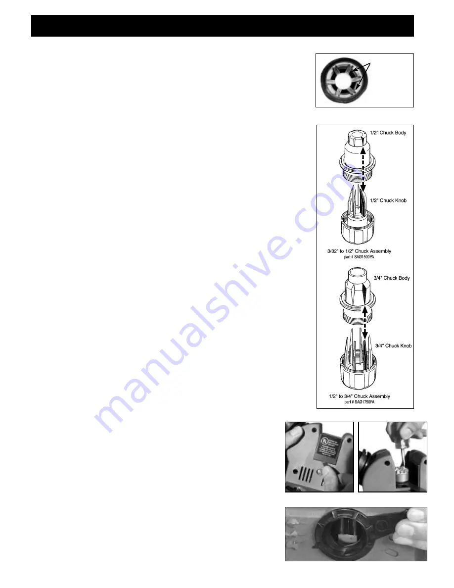 Drill Master 750SP Operating Instructions Manual Download Page 8