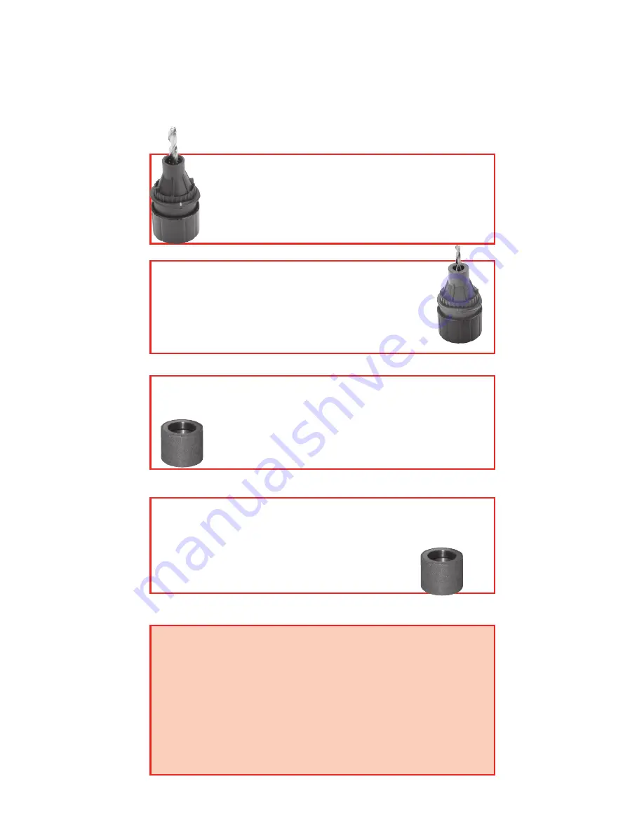 Drill Master Drill Doctor 500X User Manual Download Page 69