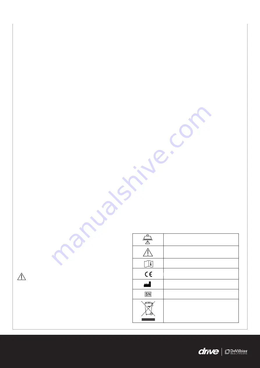 Drive DeVilbiss Samsoft Mini User Manual Download Page 2