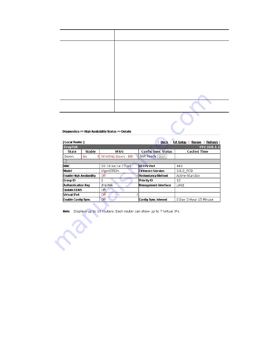 DryTek Vigor 2952 series User Manual Download Page 579